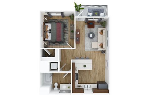 Unit 1A at The Park on Washington, Murrieta, 92562